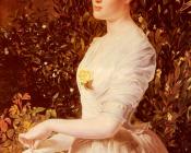 安东尼 弗雷德里克 奥古斯塔斯 桑迪斯 : Portrait Of Julia Smith Caldwell